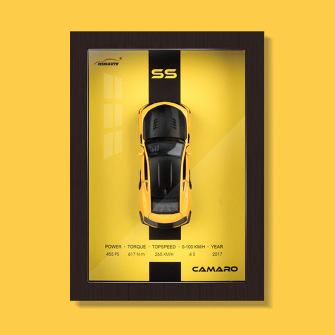 „Camaro SS“ įrėmintas 3D modelis