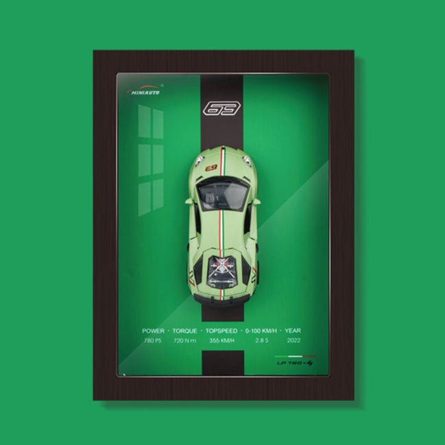 Lamborghini Aventador Framed 3D Model - MicroWheels