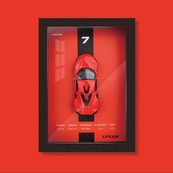 Lykan Hypersport Framed 3D Model - MicroWheels