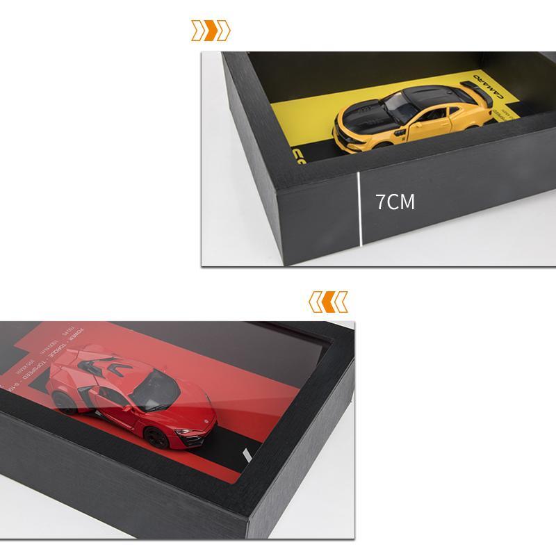 Mustang Shelby GT500 Framed 3D Model - MicroWheels